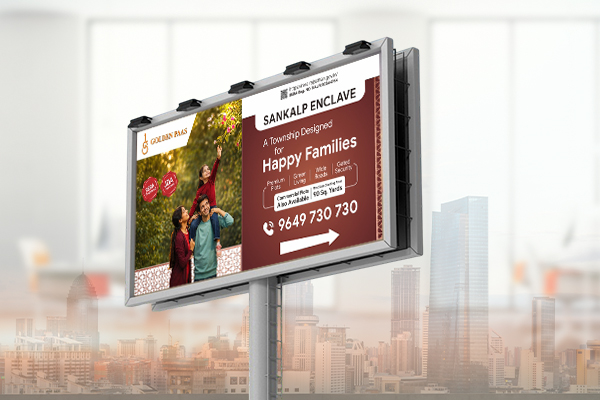 Outdoor advertising and hoarding design portfolio